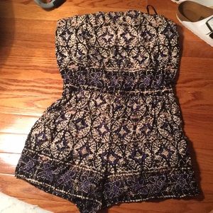 Patterned Romper